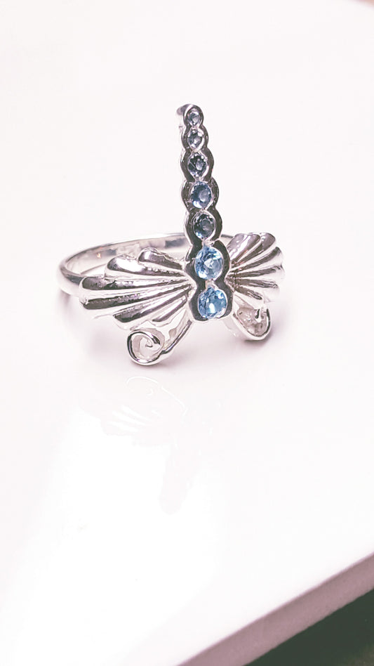 Art Deco Dragonfly Ring