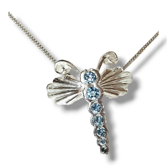 Art Deco Dragonfly pendant