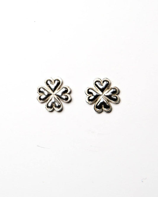 Botanical -Lucky Clover Studs earrings