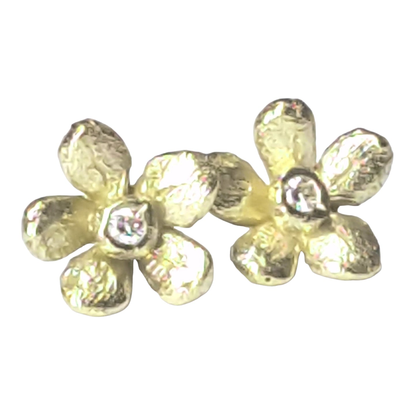 Botanical - Blossom Stud Earrings- 9ct gold, made2order